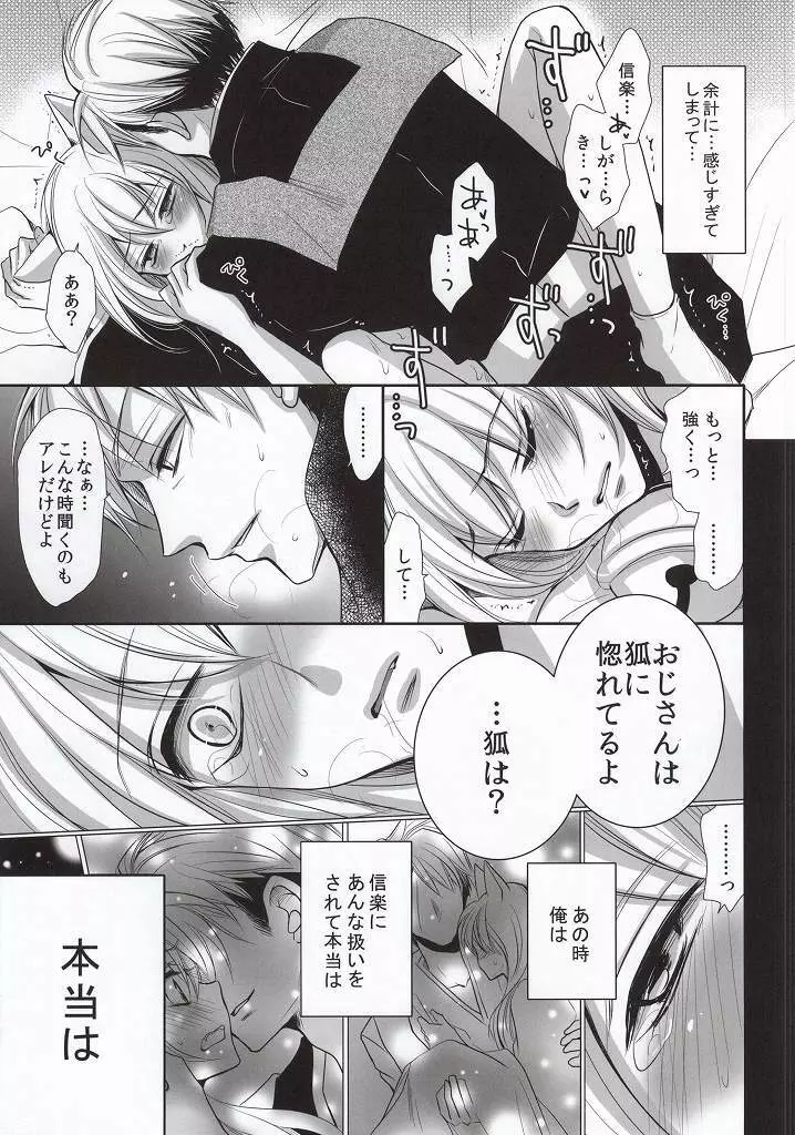 狸と狐のデート回その後。 Page.18