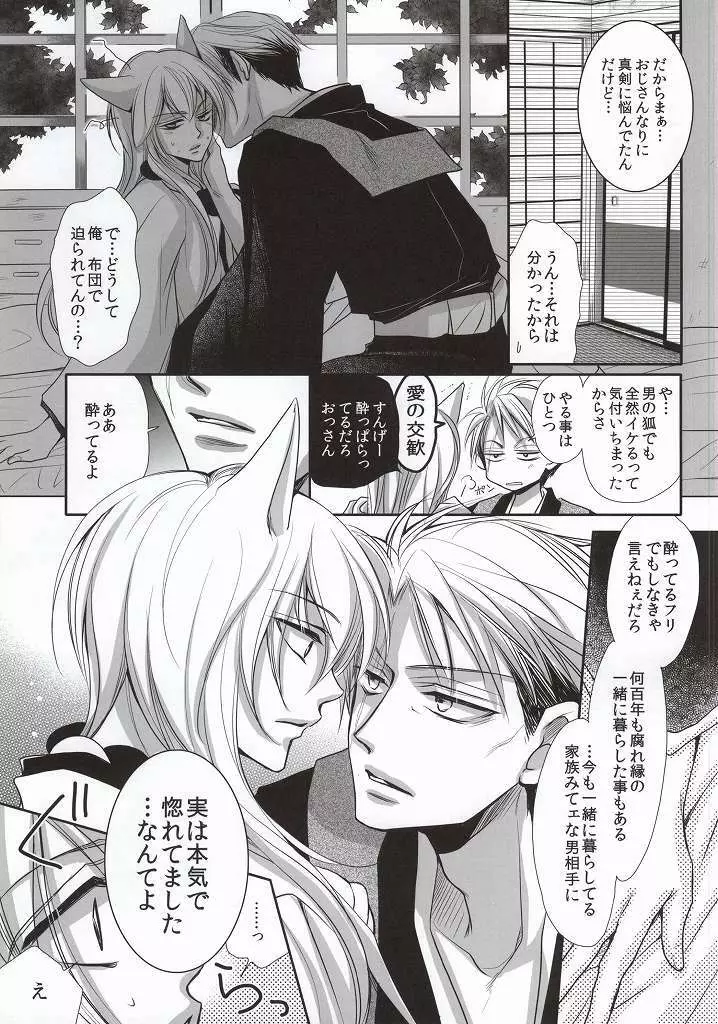 狸と狐のデート回その後。 Page.8