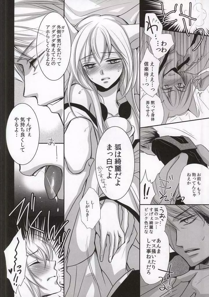 狸と狐のデート回その後。 Page.9