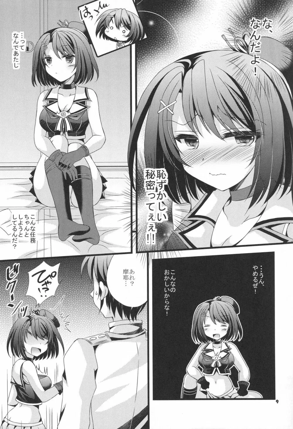 摩耶と提督と特別任務 Page.8