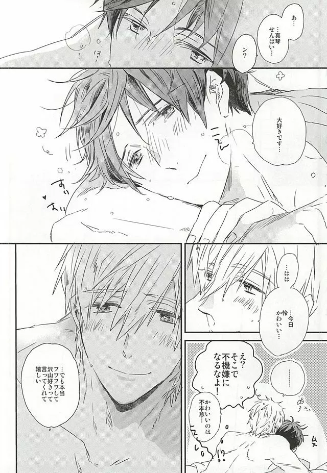 真琴先輩、大好きです。 Page.22