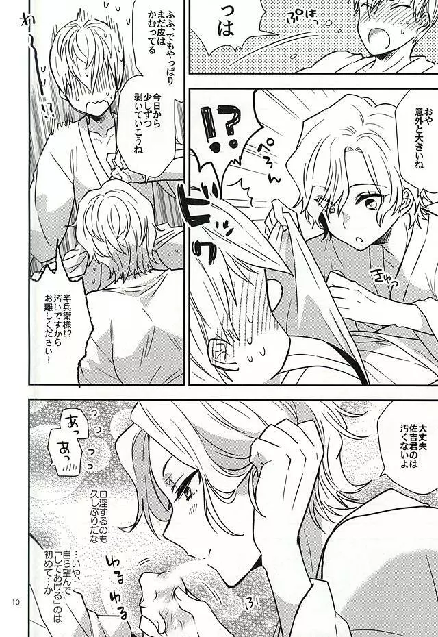 佐吉くんはお年頃 Page.9