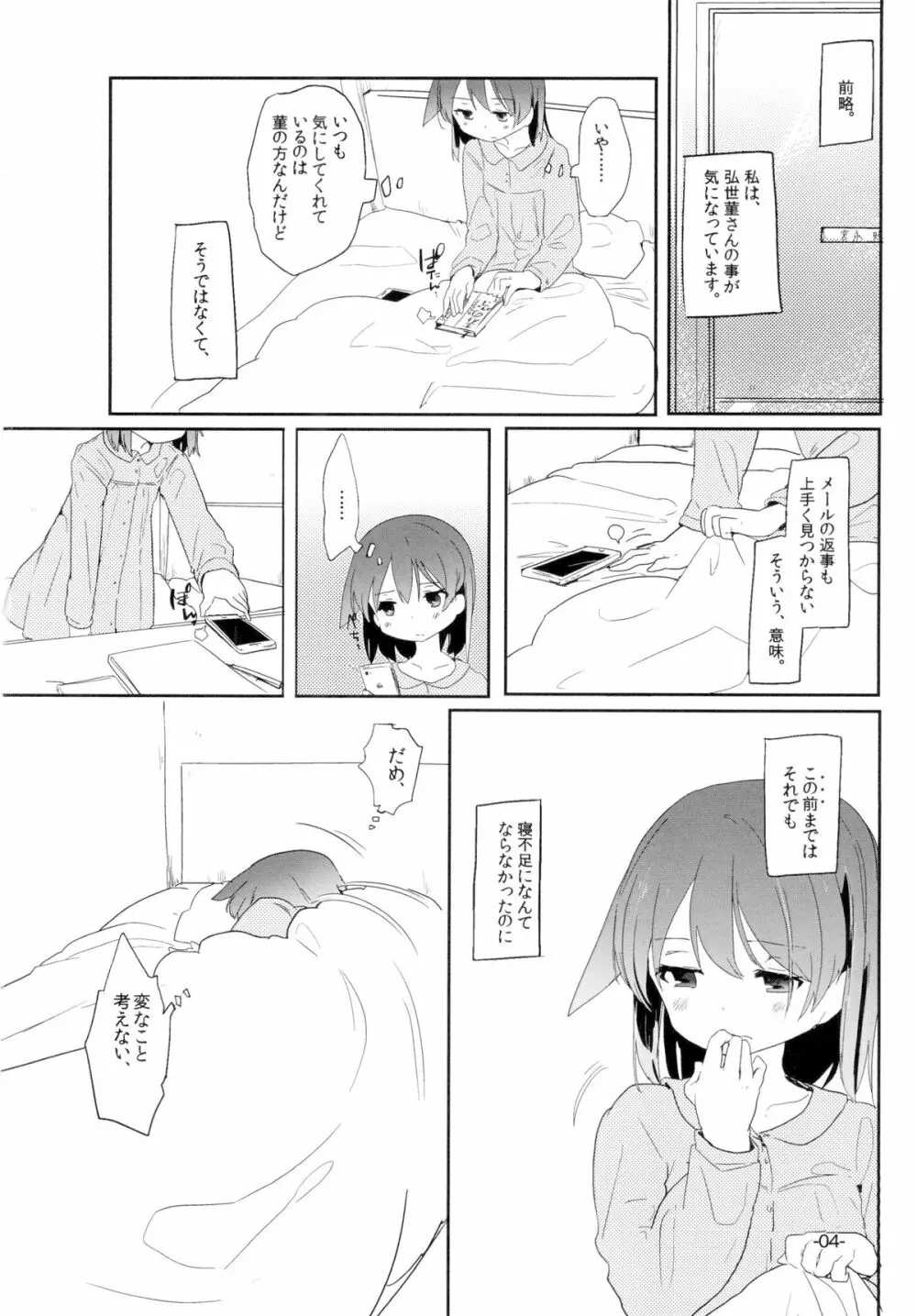 すぐに春めいて。 Page.3