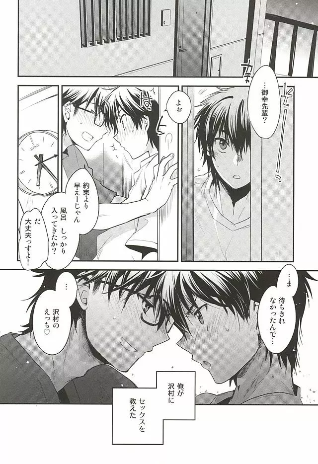 先輩の隣の部屋 Page.2