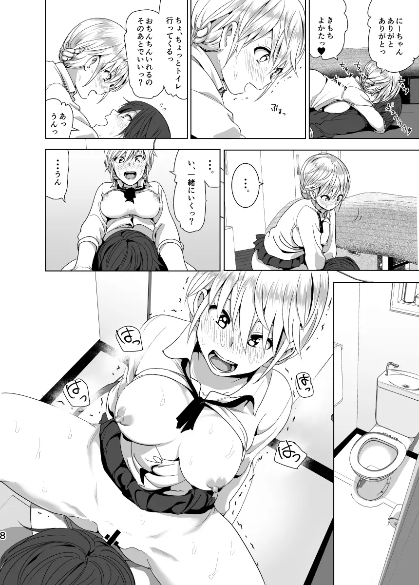 妹のおっぱいがまるだしだった話2 Page.9