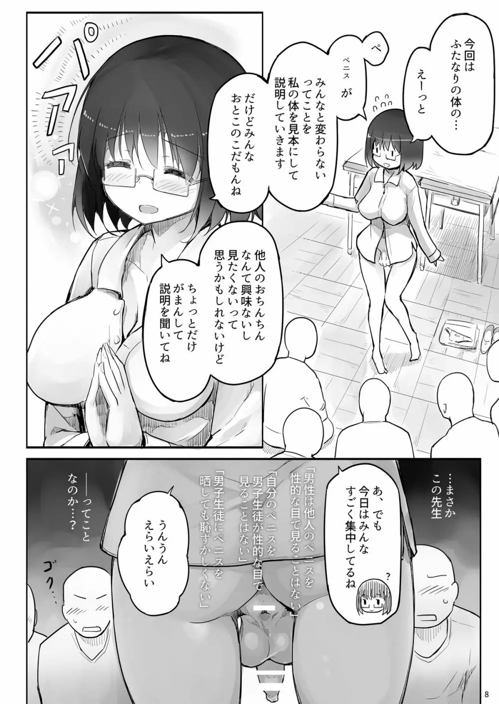 Futanari Teacher Page.7