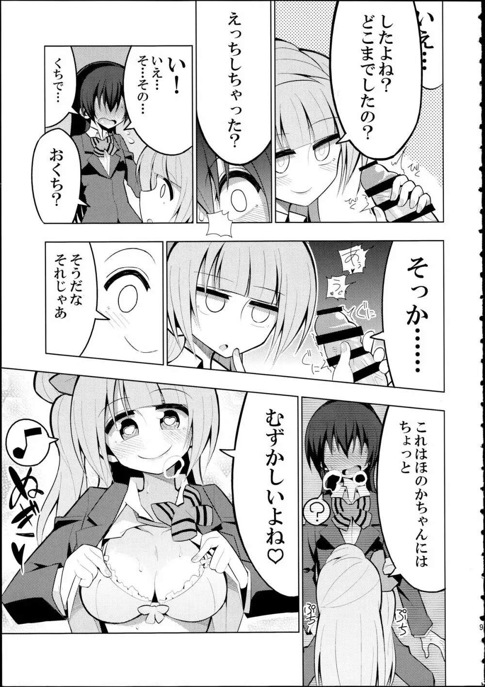 ふたなり海未ちゃん2 Page.8
