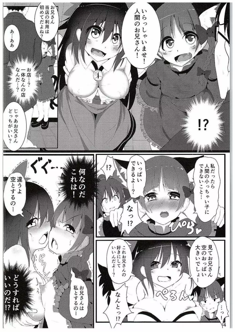 ネコガラスに誘われて! Page.3