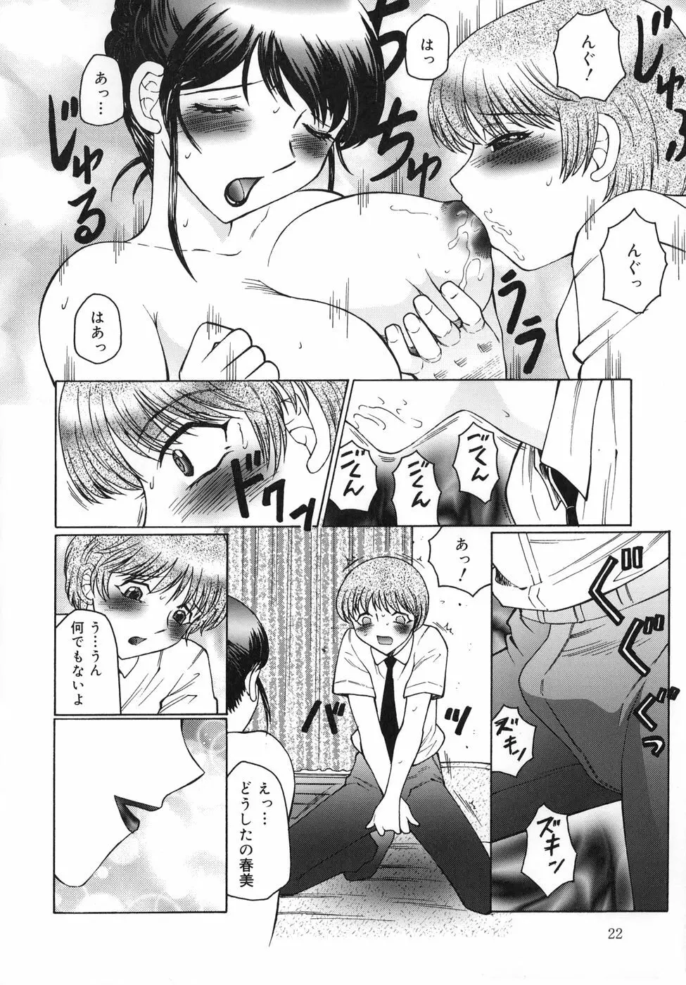 淫舞 ～ボクはママのペット～ Page.22