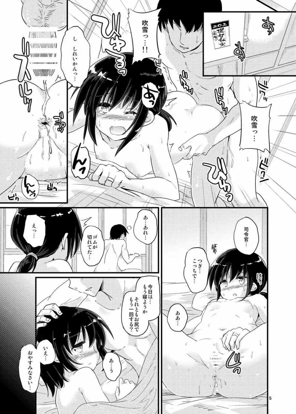 吹雪、妊務遂行します! Page.5