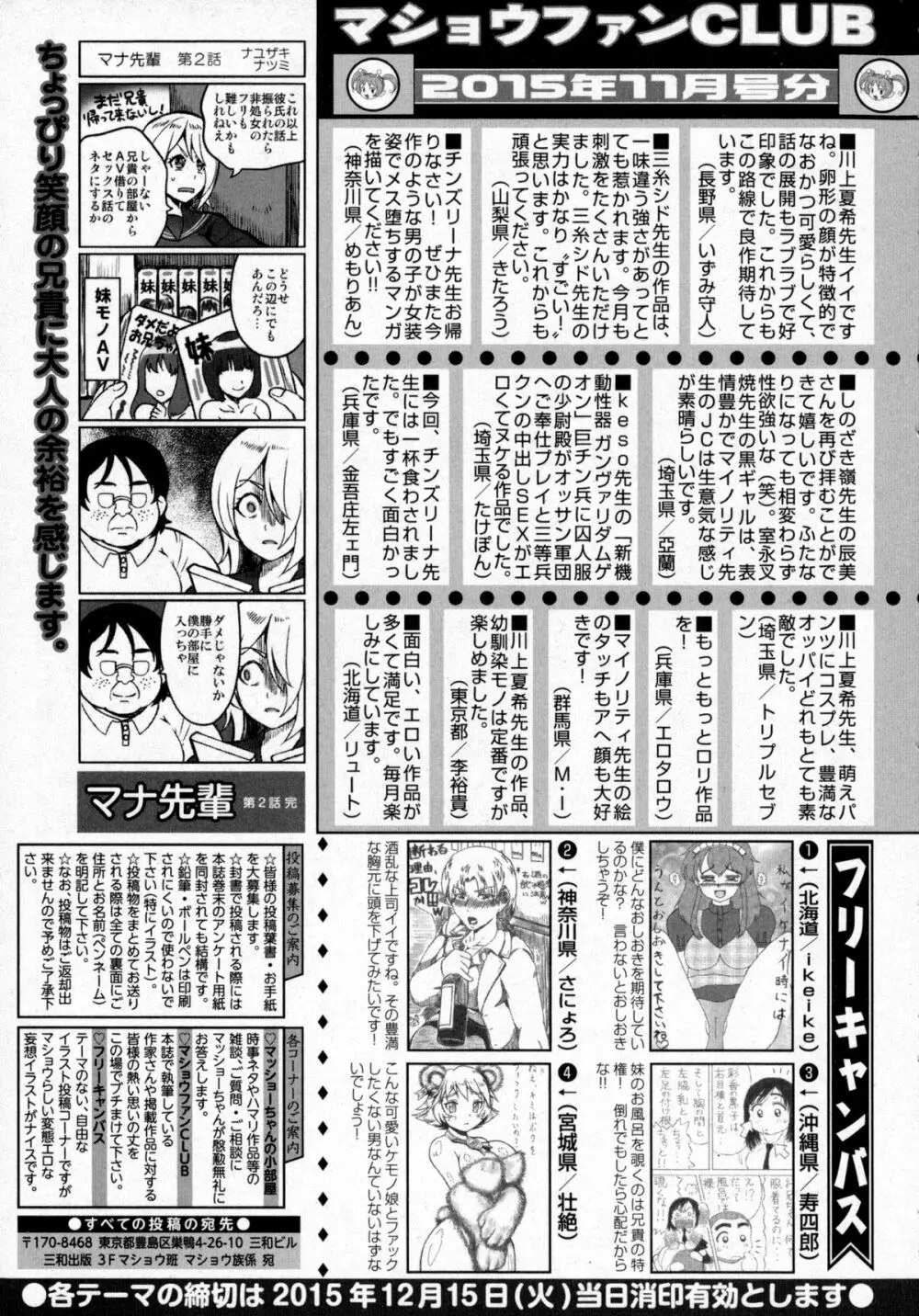 コミック・マショウ 2016年1月号 Page.287