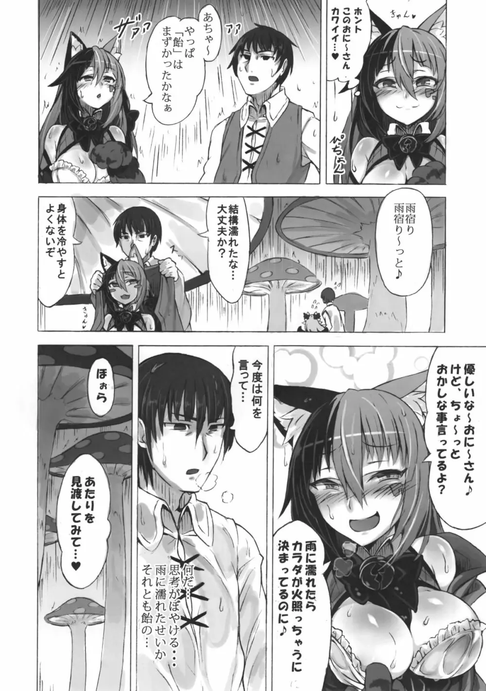 魔物娘図鑑・被害報告 ～チェシャ猫のおいでませ不思議の国～ Page.11