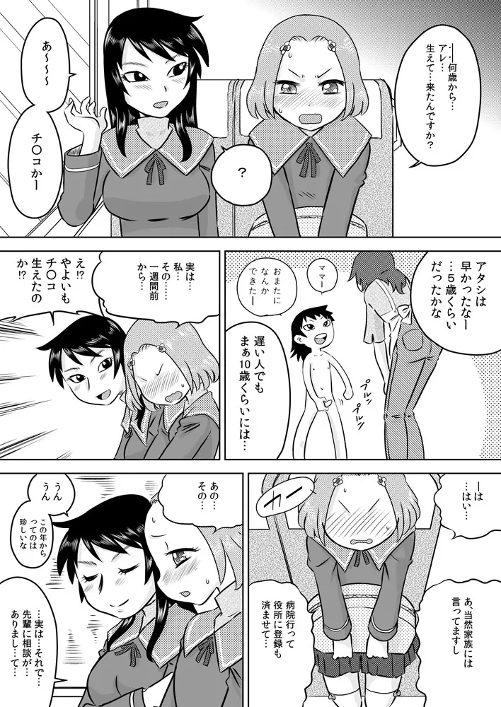 初めてのフタナリオナニー Page.3