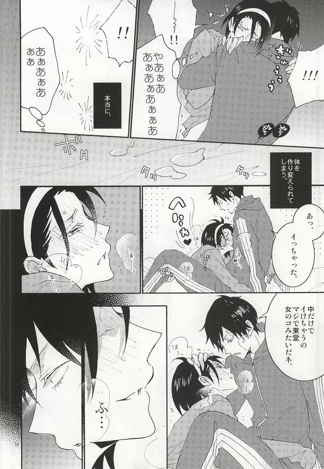 東堂さんは荒北くんのいいなり姫。 Page.11