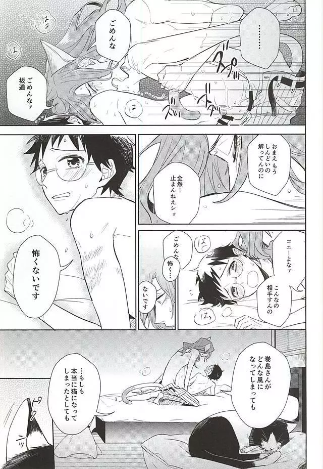 巻島さんが猫になってしまいました。 Page.22