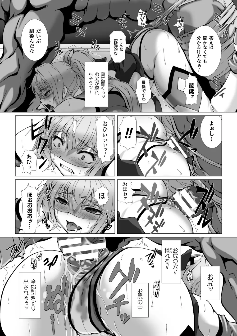 正義のヒロイン姦獄ファイル Vol.3 Page.17