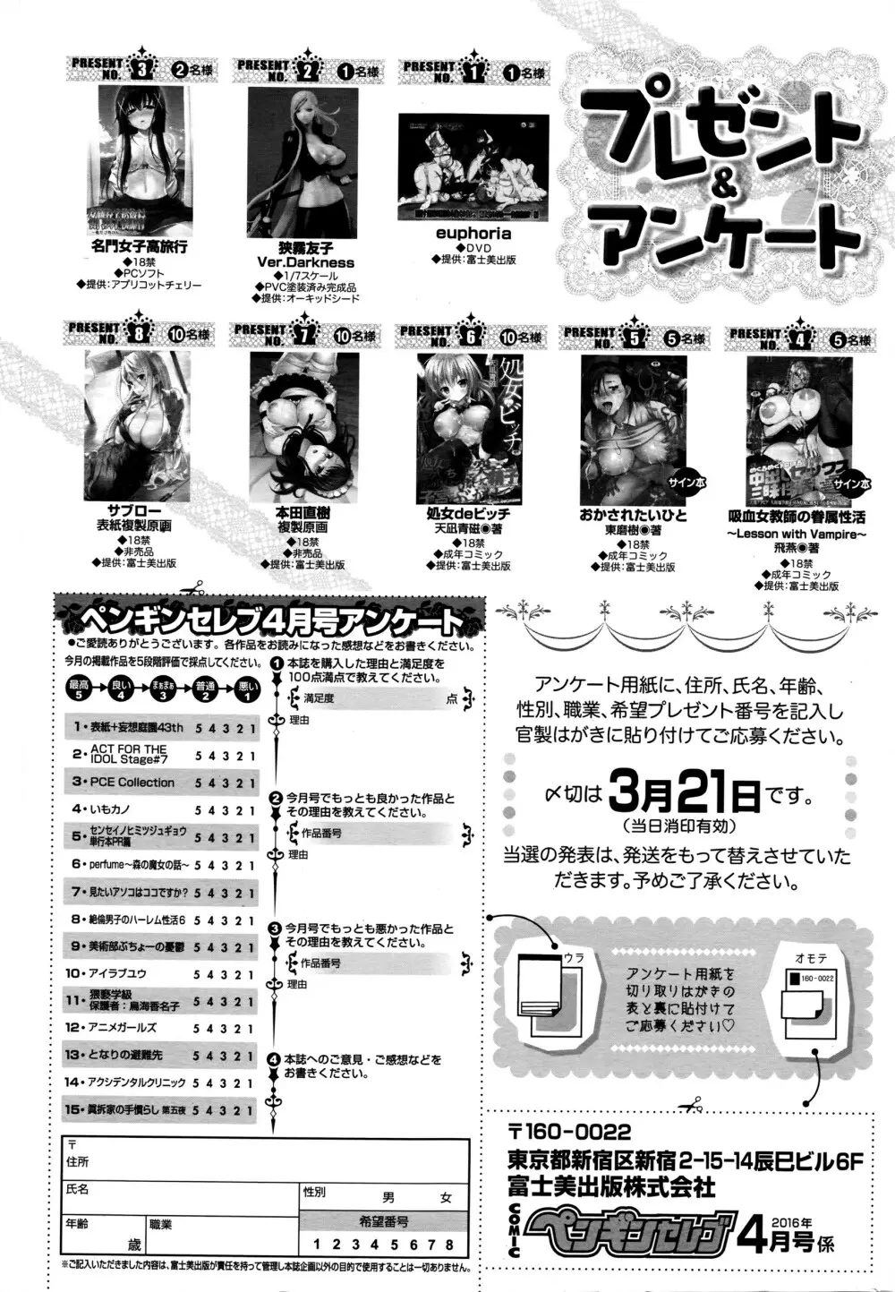 COMIC ペンギンセレブ 2016年4月号 Page.234