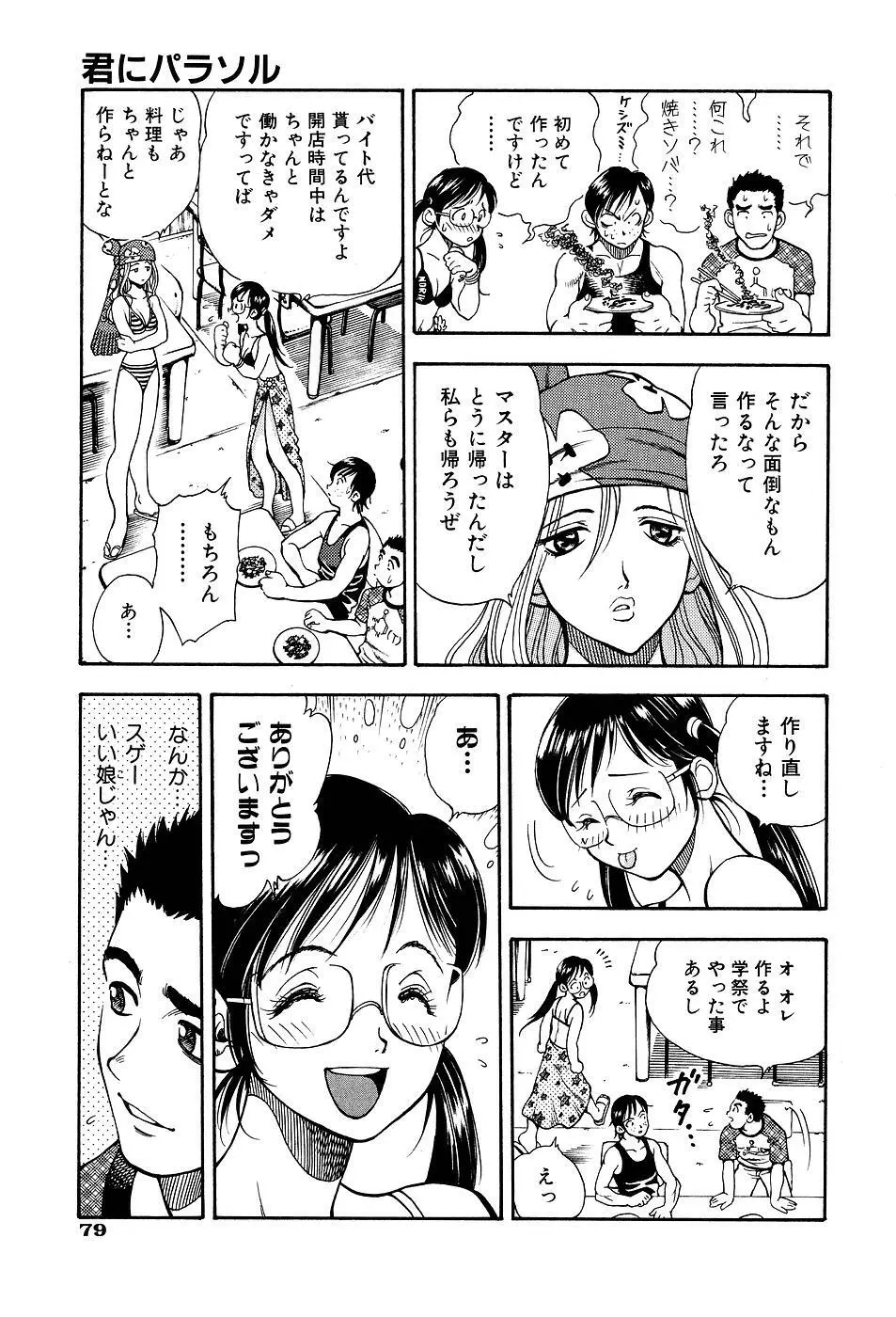 君にパラソル Page.81