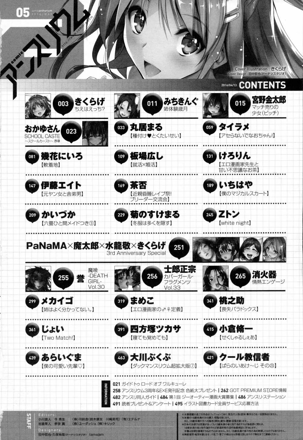 COMIC アンスリウム 2016年5月号 Page.494