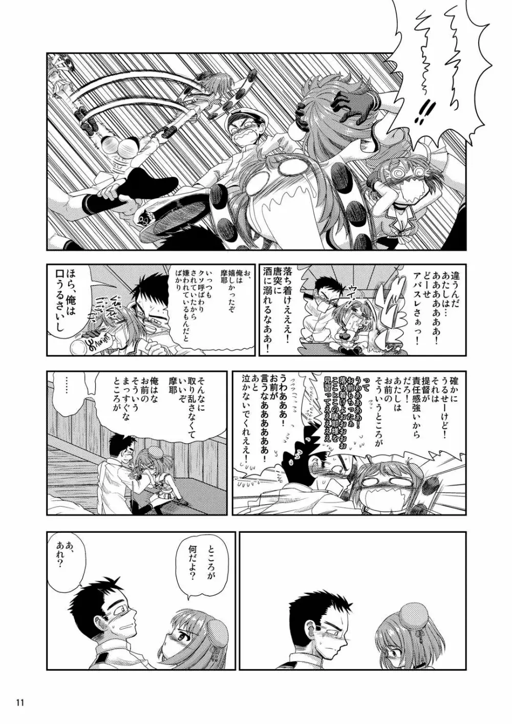 ええっ!? 摩耶様って「多イクぅっ番長」なんですかぁっ!? Page.10