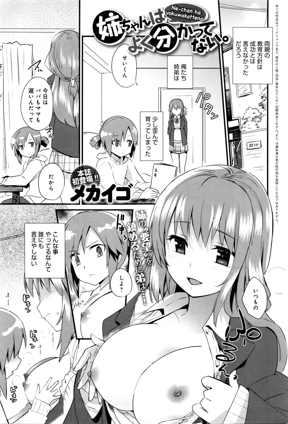 姉ちゃんはよく分かってない。第1-2話 Page.1