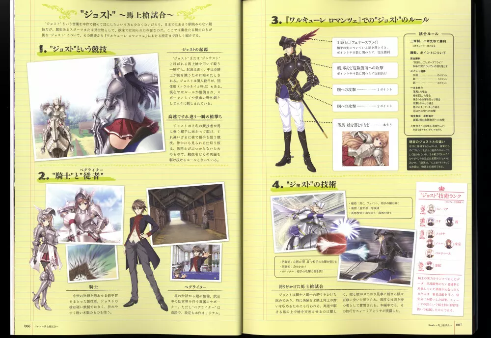 ワルキューレロマンツェ［少女騎士物語］ ビジュアルファンブック Page.11
