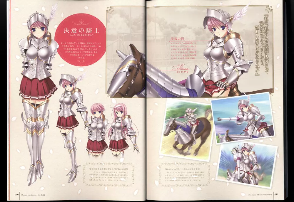 ワルキューレロマンツェ［少女騎士物語］ ビジュアルファンブック Page.13