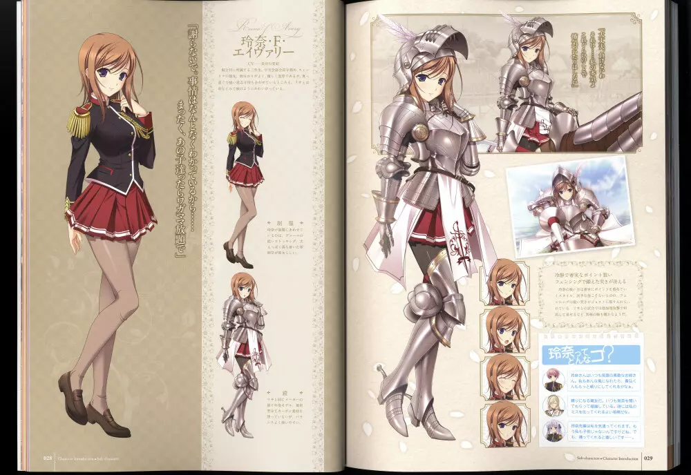 ワルキューレロマンツェ［少女騎士物語］ ビジュアルファンブック Page.22