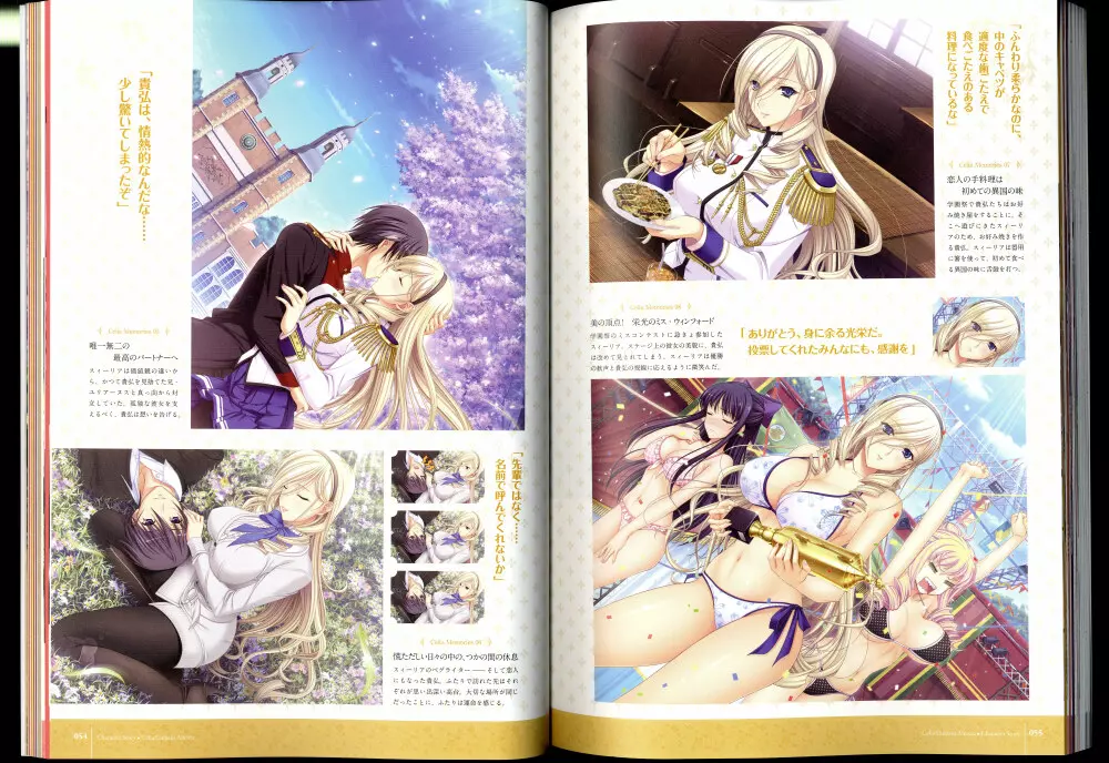 ワルキューレロマンツェ［少女騎士物語］ ビジュアルファンブック Page.35
