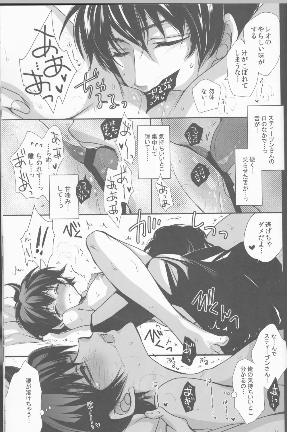 レオ君のおっぱいが大きくなって大変なことに。 Page.21