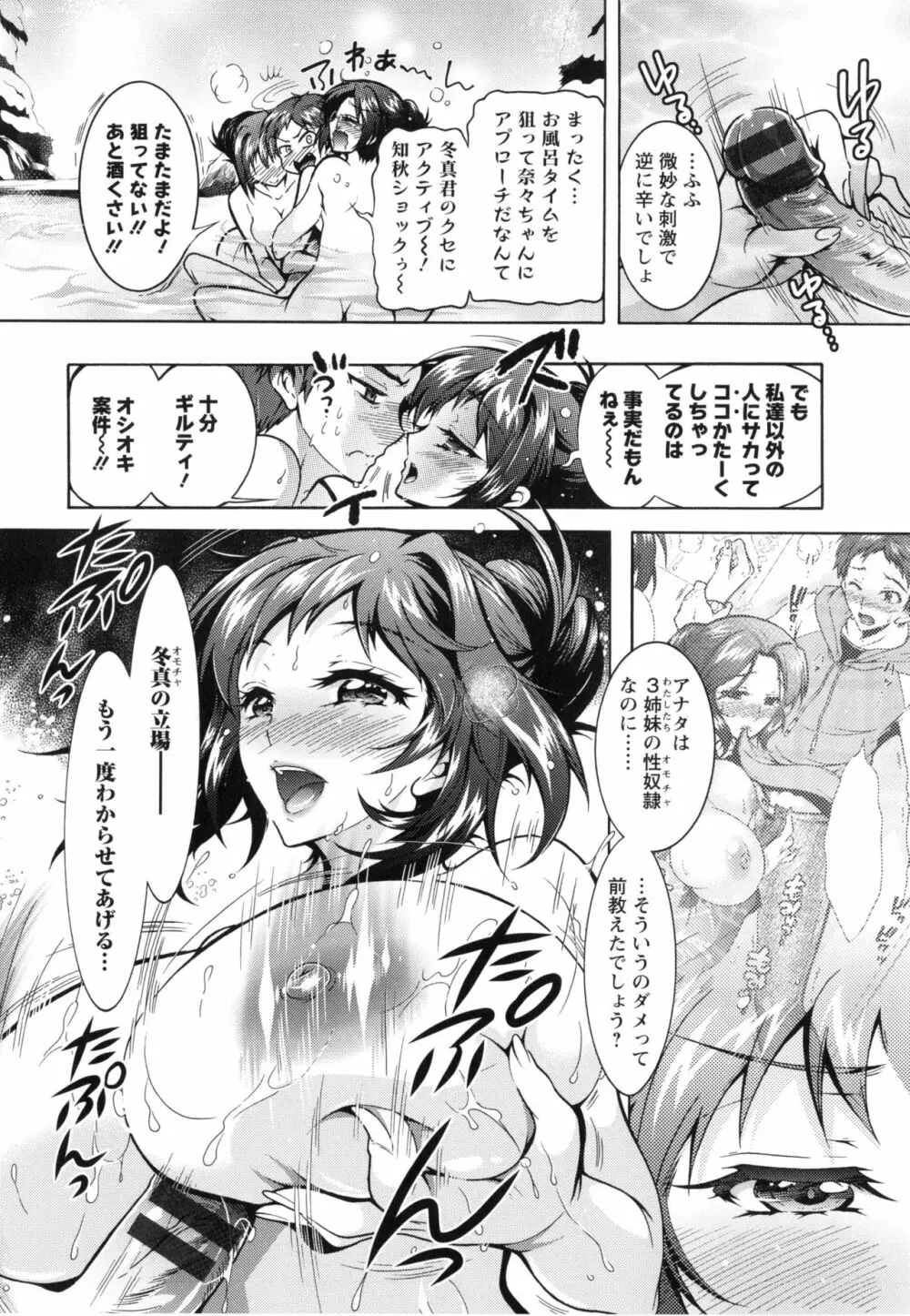 僕が芸能3姉妹の性奴隷になった結果 Page.149