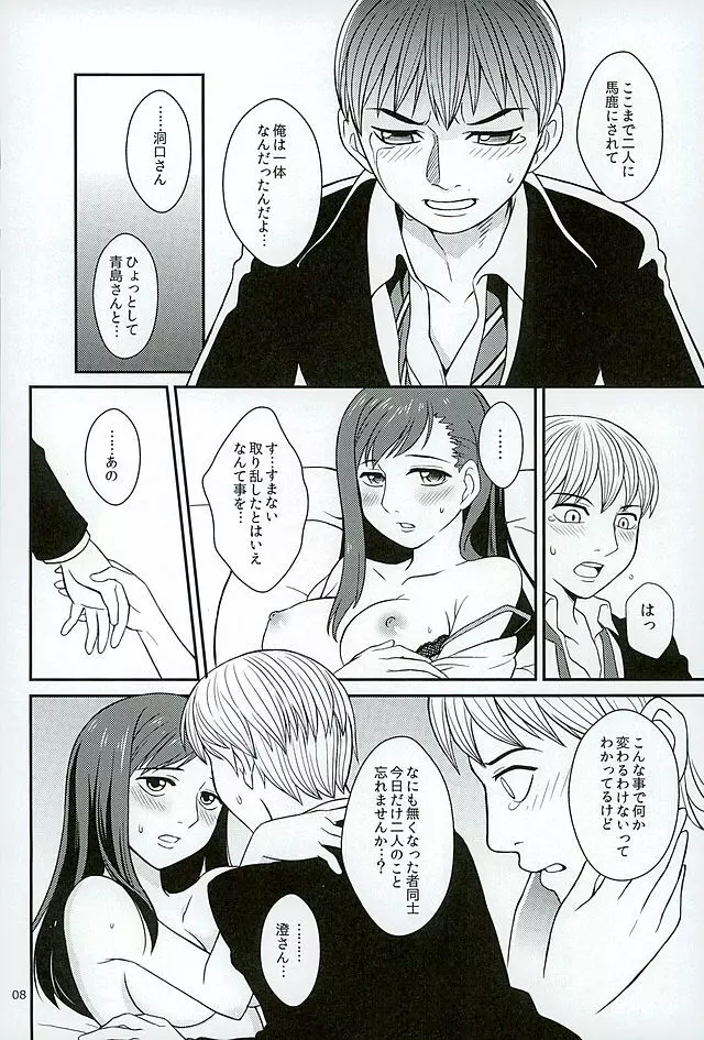 青島さんと別れた後やけくそになった洞口が澄ちゃんと会っていたら。 Page.6