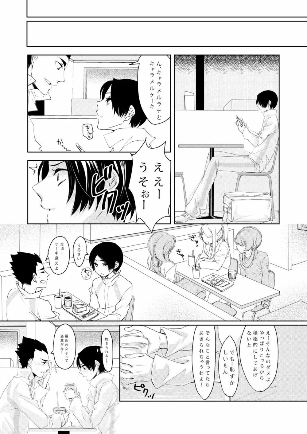 sweet kiss me!!Eat me!! Page.6