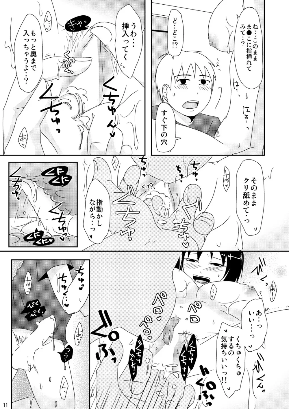 週末は叔母と Page.10