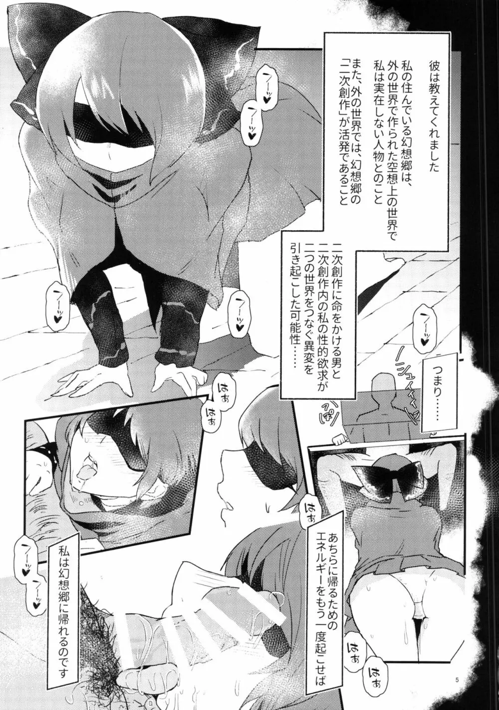 俺の性欲で赤蛮奇を召喚した結果 Page.5