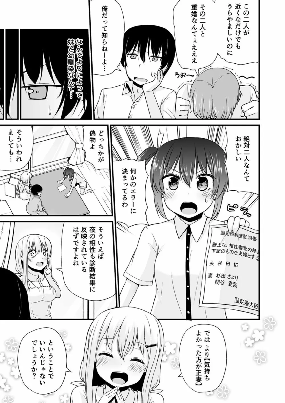 幼なじみと妹が俺の股間を狙ってるんだけど。 1 Page.6