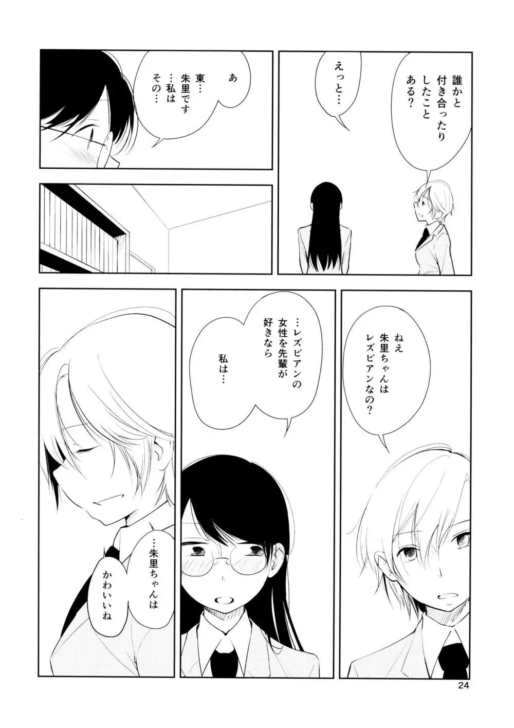 オレンジ 王子さまとアイコトバ Page.24