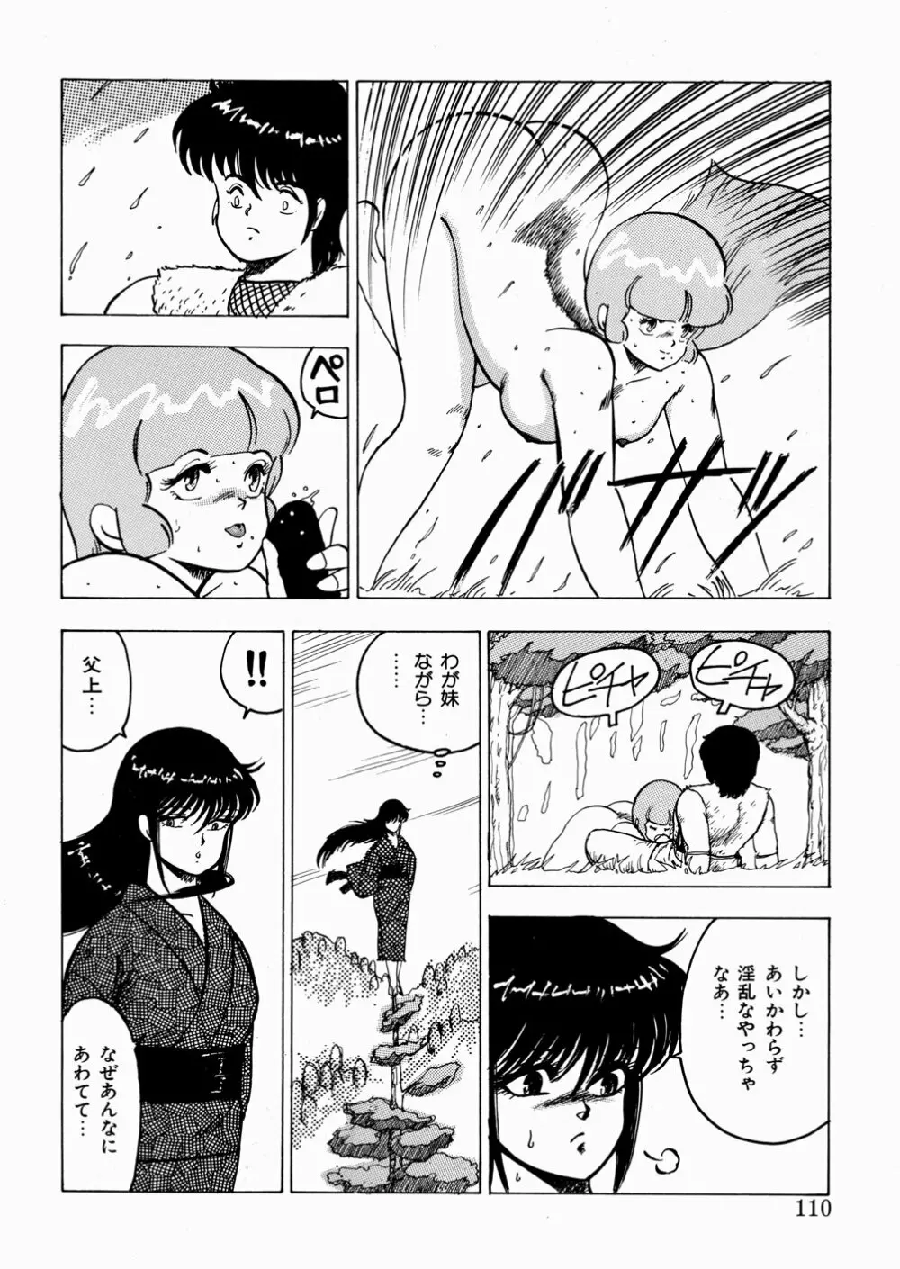 妖花忍法帖・天之巻 Page.111