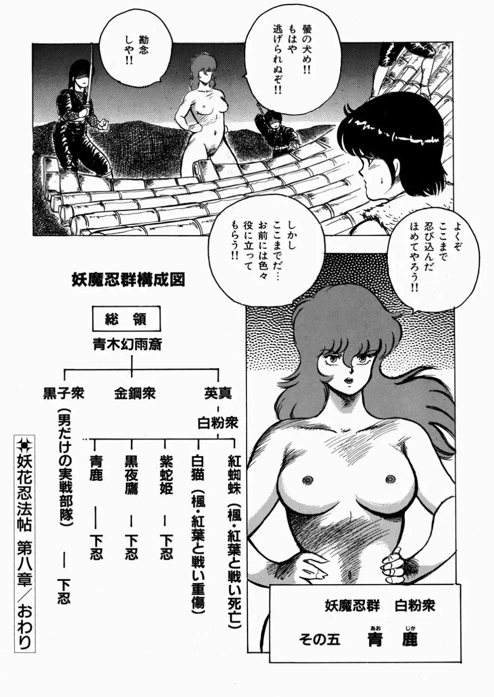 妖花忍法帖・天之巻 Page.135