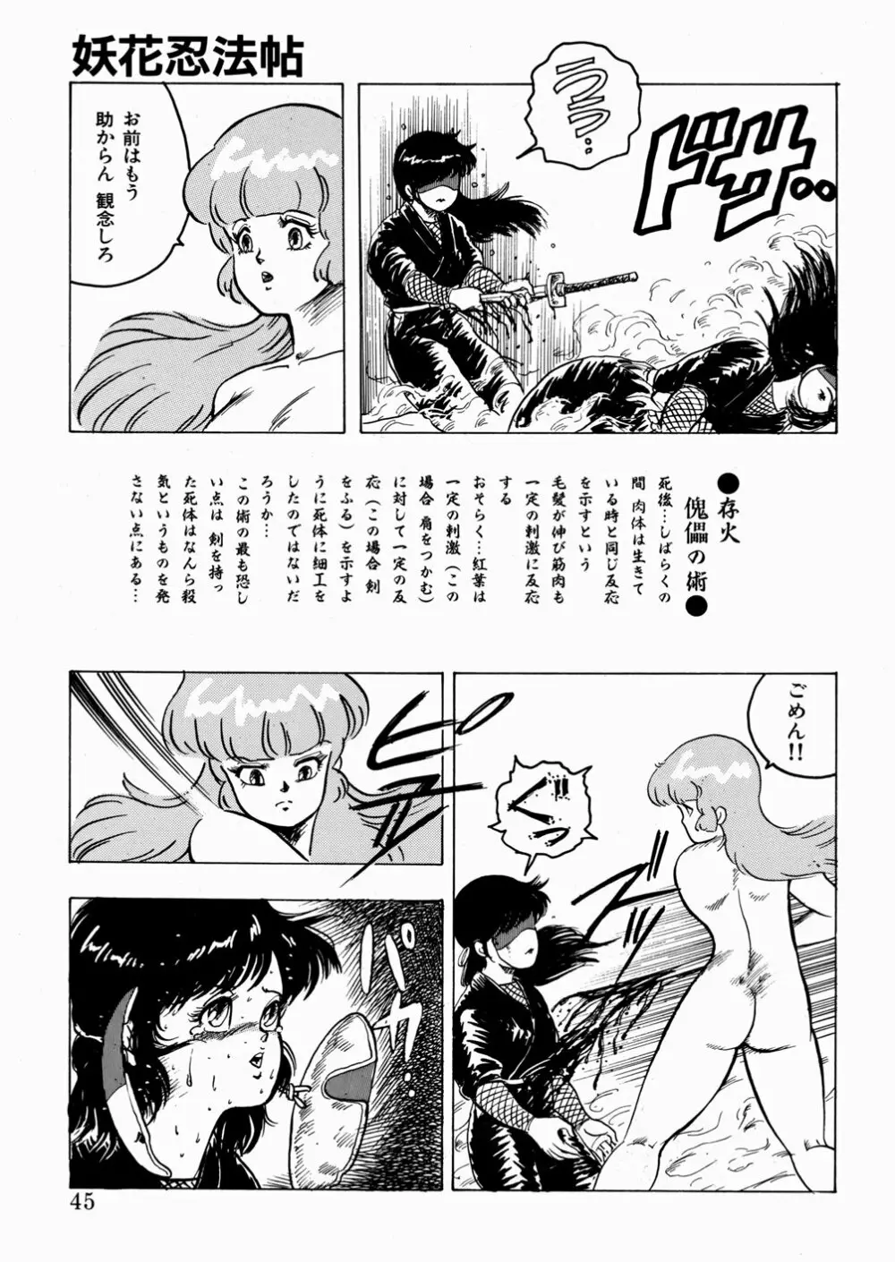妖花忍法帖・天之巻 Page.46